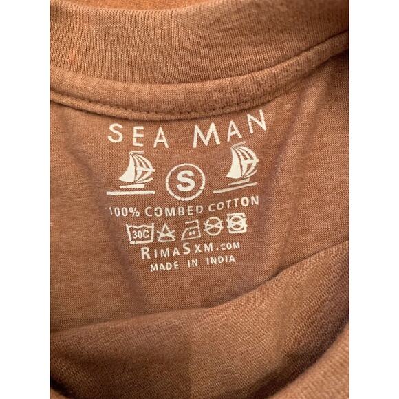 Small Sea Women's "St. Kitts" Short Sleeve T-Shirt Combed Cotton Tee Tshirt - Picture 5 of 5